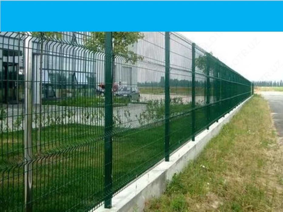 Евро забор Еуро сетка 7х20 Setka Zabor Tashkent