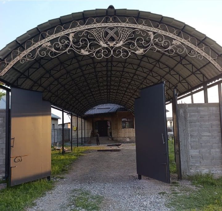 Навес, бастырма,