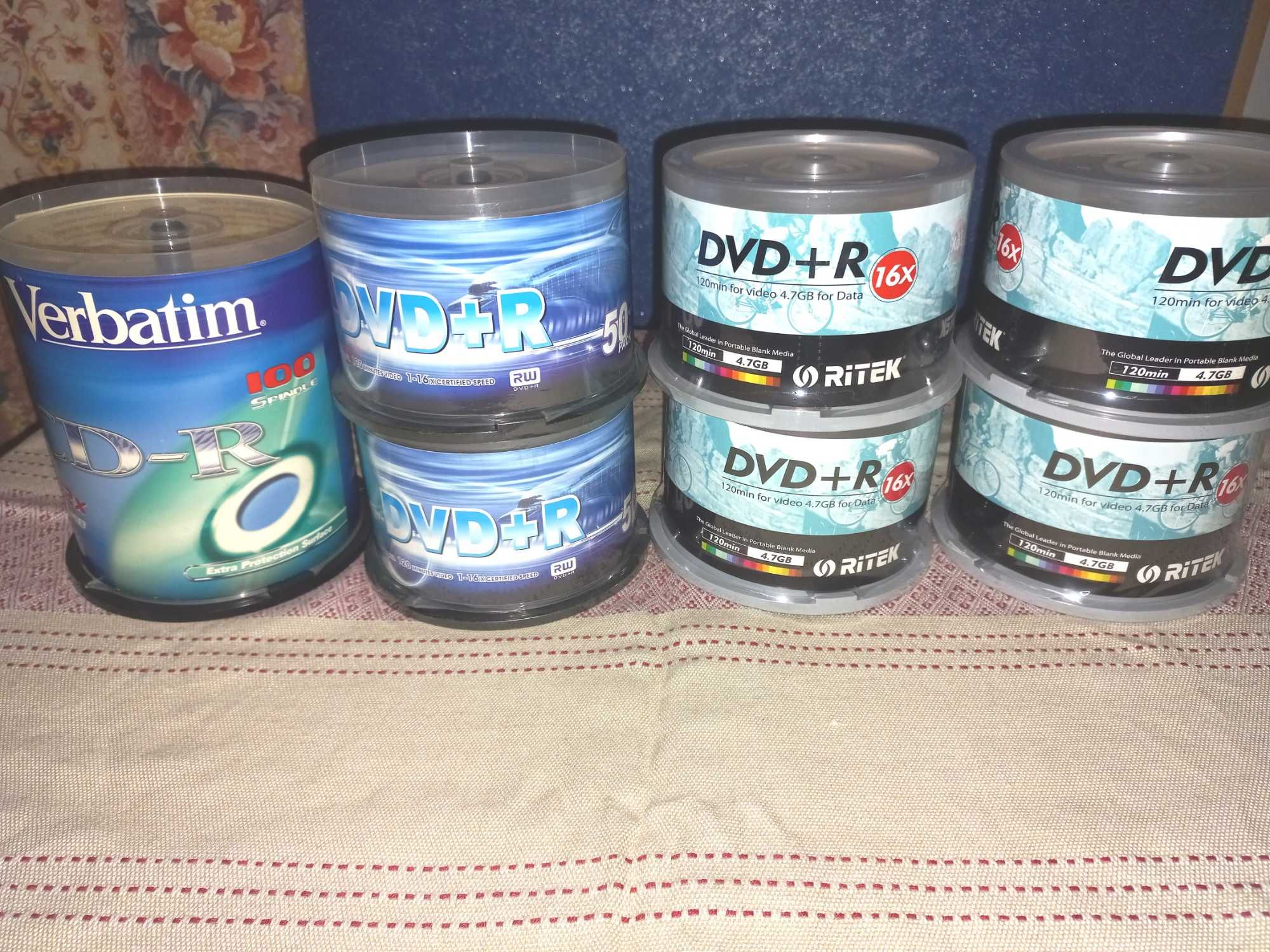 CD-R / DVD+R /Чистые/ Новые/В упаковке диски: 300 тг. - CD / DVD ...