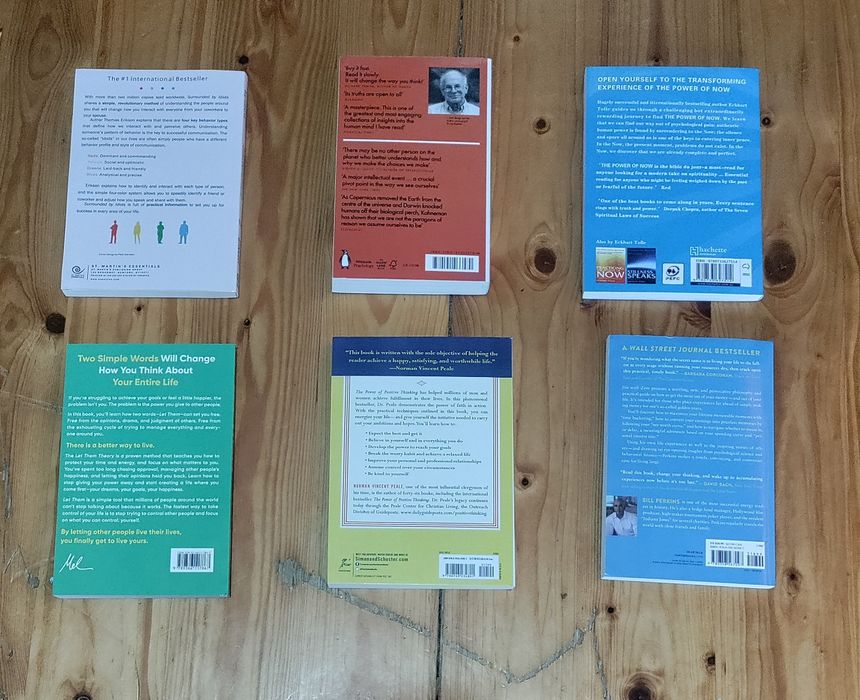 Книги на английски език за личностно развитие!