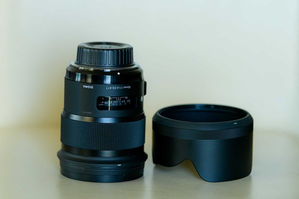Sigma 50mm Obiectiv Foto DSLR F1.4 Art DG HSM pentru Nikon FX
