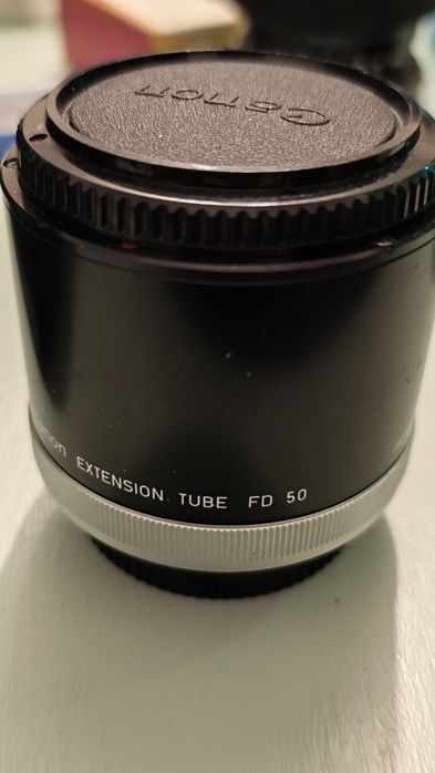 Tub extensie obiectiv foto Canon FD-50 Montura FD, capace