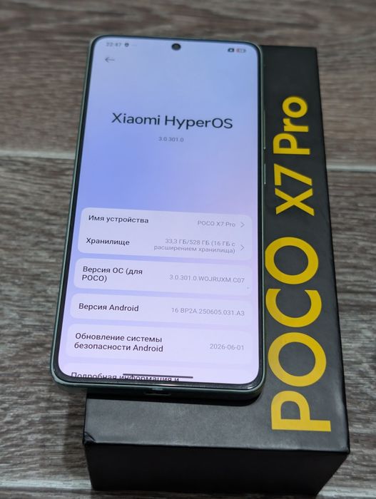 Poco X7 Pro 512 gb Ram 16 5G