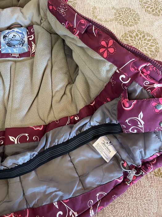 Зимний комбинезон на девочку