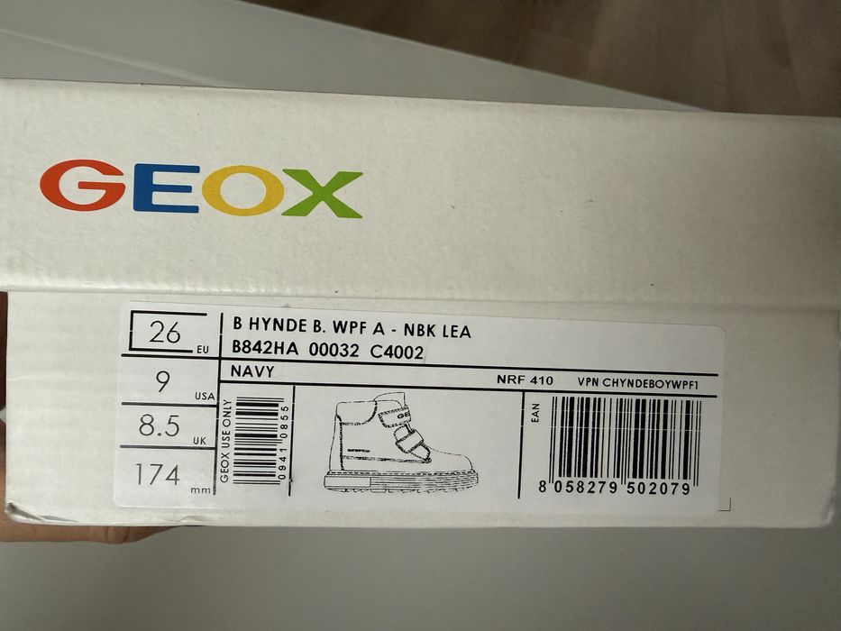 Водоустойчиви Ботуши Geox