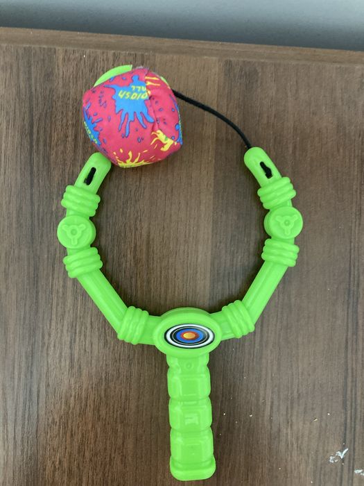 Детские деревянный кубики и рогатка