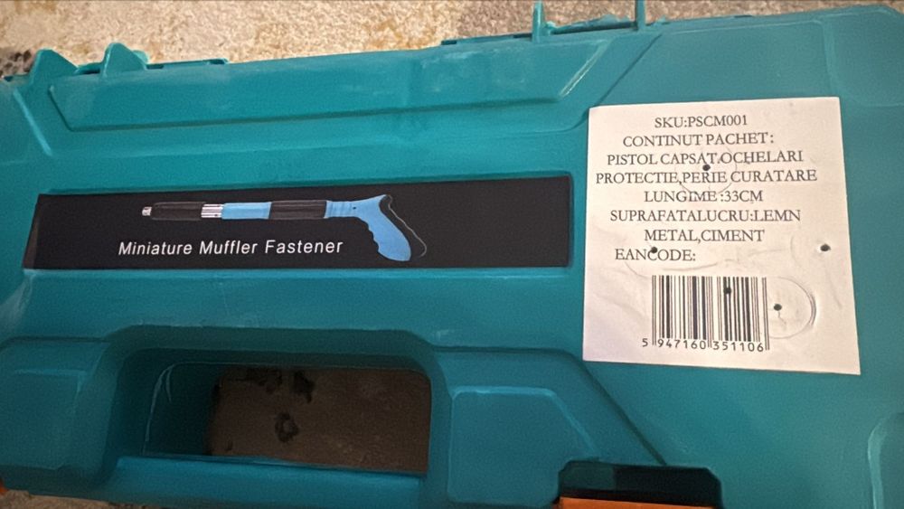 Pistol nituri set trusa