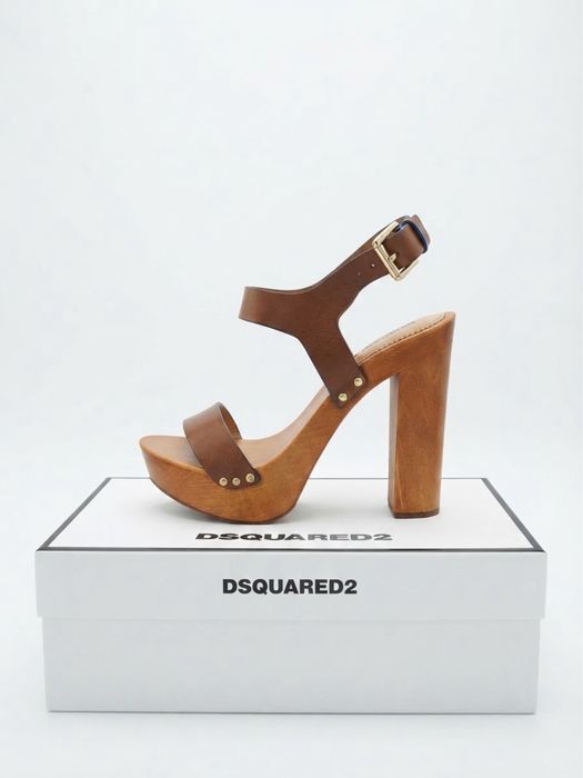 DSQUARED2 босоножки на платформе и каблуке