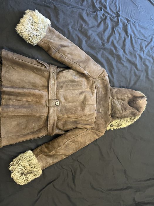 Cojoc din piele naturala