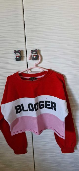 Bluza scurta fete 14+ Coolcat Blogger