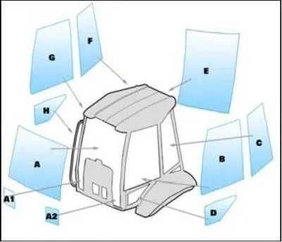 Geamuri si parbrize utilaje