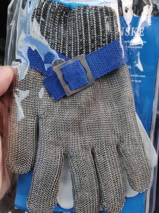 Перчатка кольчужная размер М