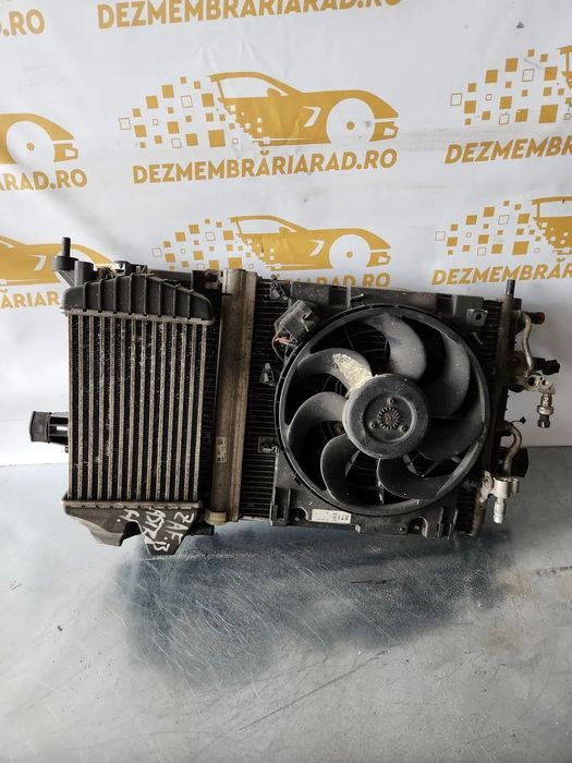 Grup Radiatoare Radiator Apa Clima Intercooler Termocupla Ventilator Clima Opel Astra H Zafira B 1.