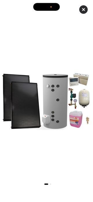 Sistem solar presurizat complet Fornello + Boiler Eldom 200L