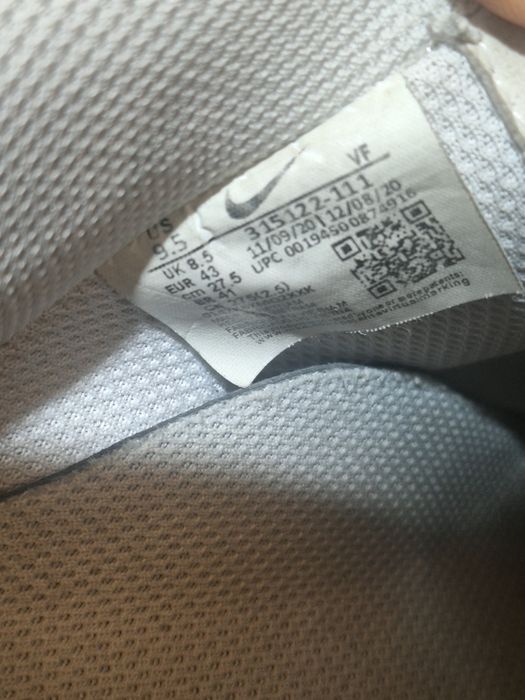 Nike air force 1 43 originale