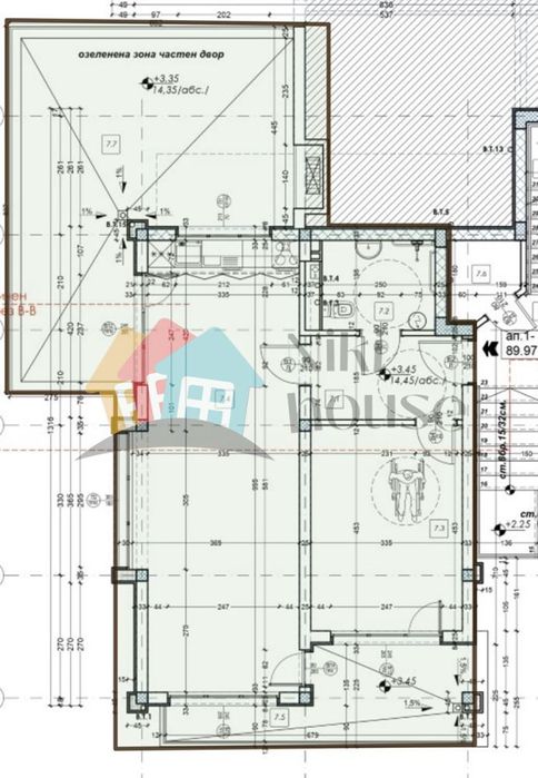 2-стаен в Добрич, област-с.Кранево площ 164 цена 130000