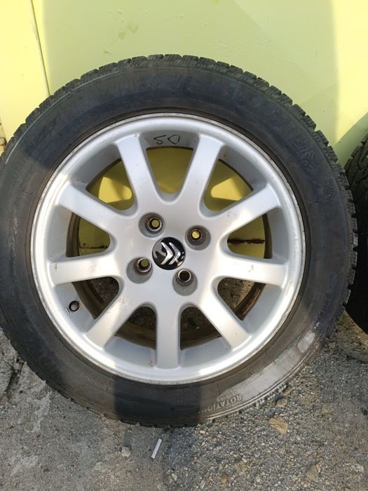 Jante 16" Ouragan + cauciucuri Sebring Snow