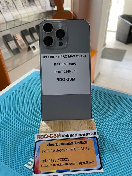 Iphone 15 Pro Max 256Gb Neverlock/Garantie