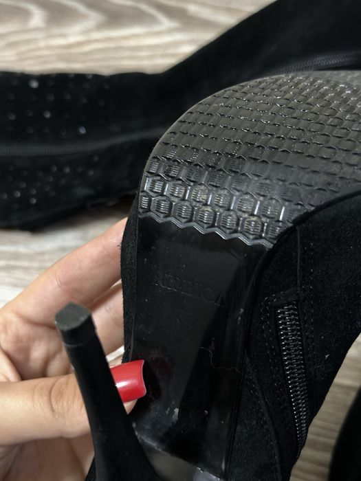 Ботильоны замша Ribbica