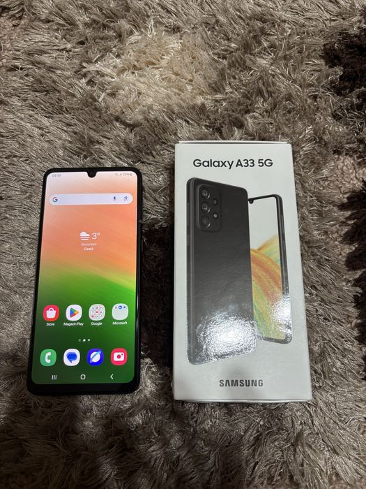Vand Samsung A33 5G 128 GB, impecabil fara zgarieturi