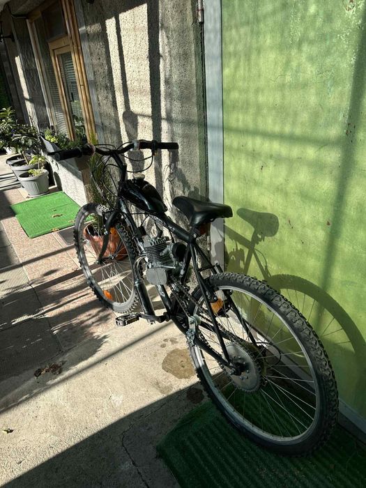 Веломотор (колело/велосипед 26”) с нов двигател Тайга – 80сс