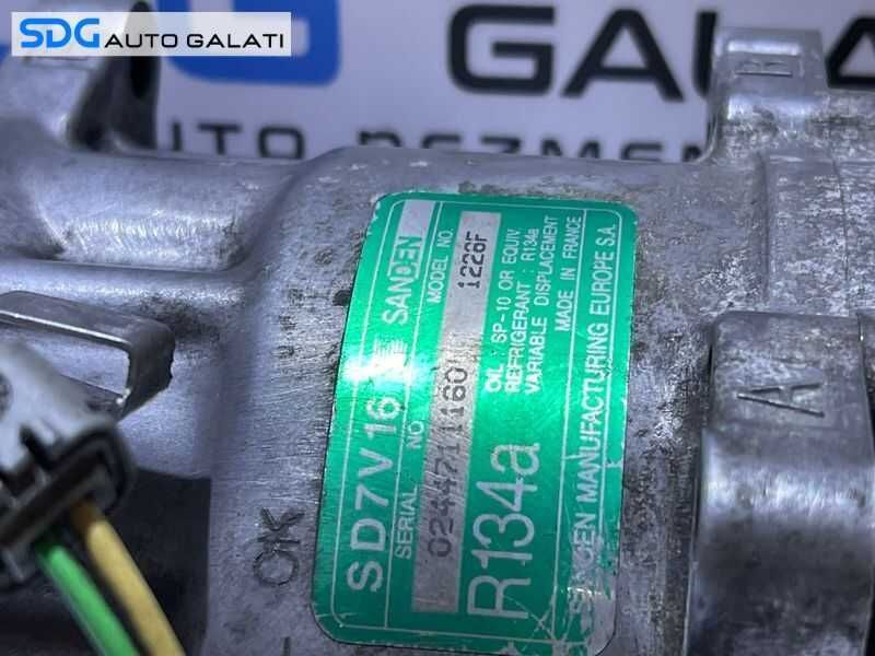 Compresor AC Aer Conditionat Clima Peugeot 607 2.0 HDI 2001 - 2005 Cod SD7V16