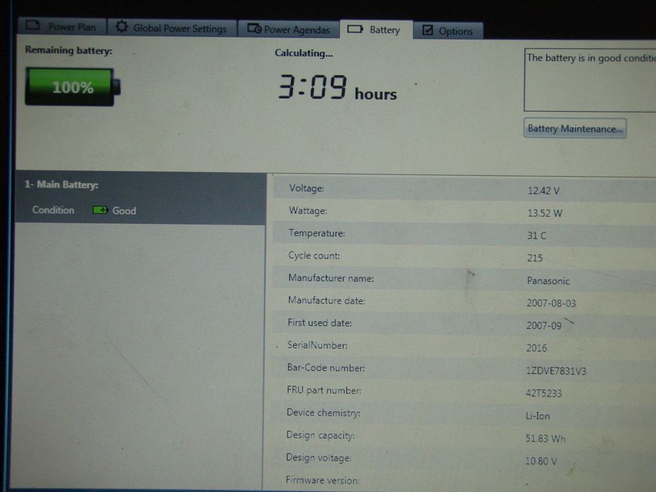 Baterii acumulatori Lenovo R500 T500 W500 90 - 160 minute