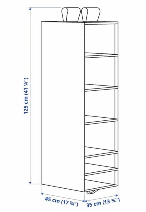 Подвесной органайзер для вещей IKEA/ИКЕЯ