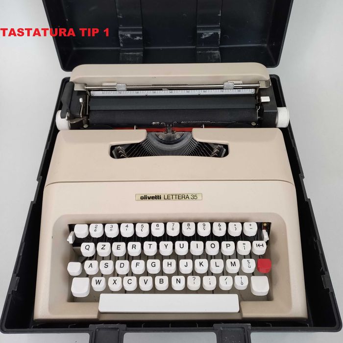 Masina de scris OLIVETTI LETTERA 35 , IBM 6715-001 si Ideal Naumann