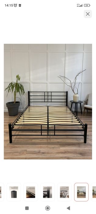 Кровать металлическая