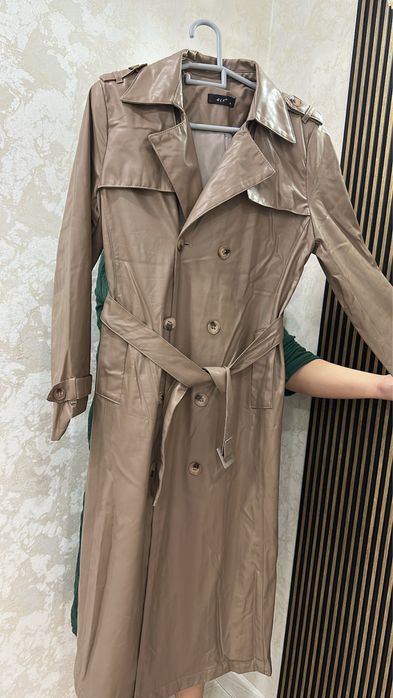 Кожынная плащ Турция