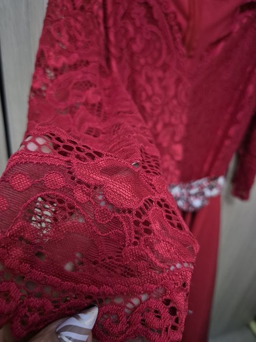 Rochie ocazie damă,cloș,asimetrică