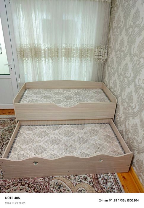 Детская двойная кровать