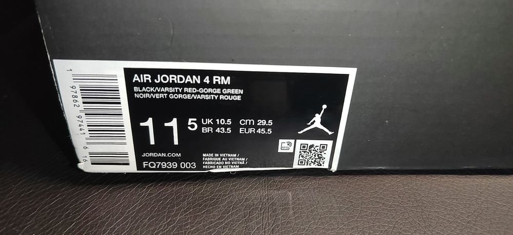 Nike Air Jordan 4 RM, номер 45,5