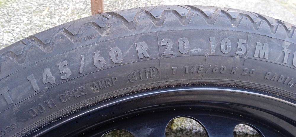 резервна гума патерица за Ауди Мерцедес БМВ 20 или 19 цола нови