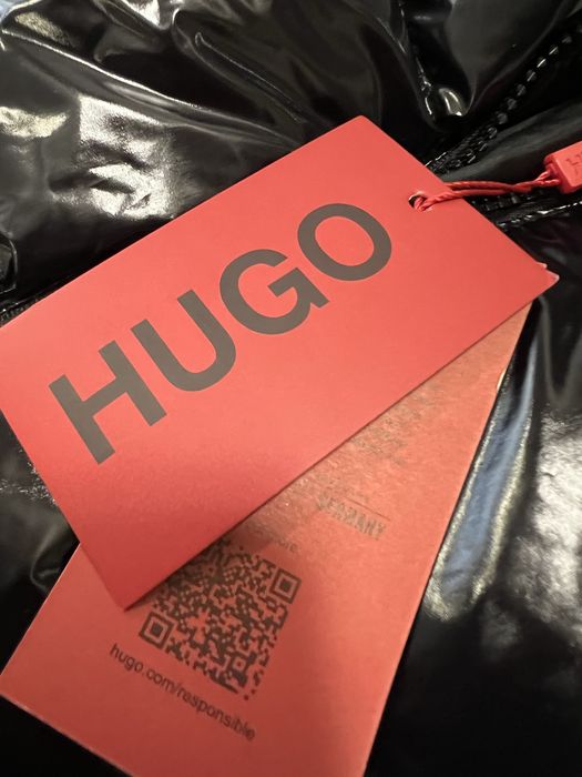 Мъжки черен елек Hugo