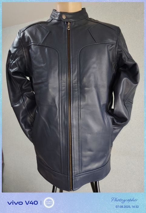 Мужская кожаная куртка