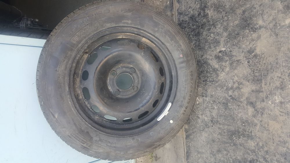 Джанта с гума 195 65 15 дот 3816