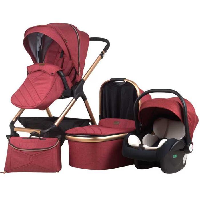 Carucior pentru Copii 3 in 1 All in One Visoli