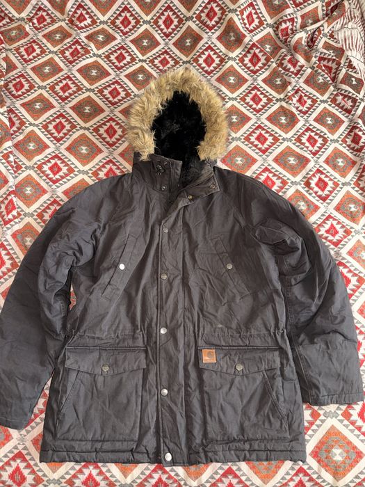 Зимно яке CARHARTT (parka) размер XXL - състояние 5/10