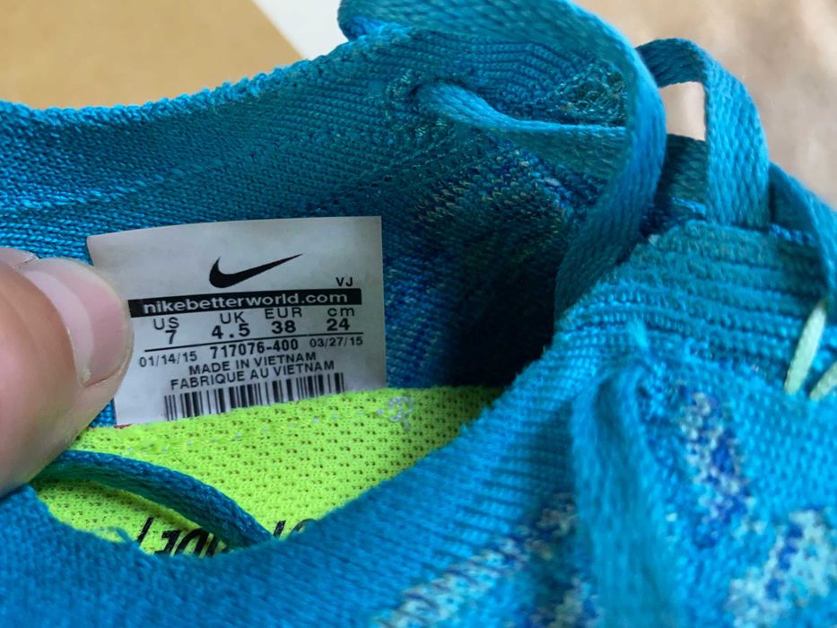 ''Nike Free RN Flyknit''оригинални маратонки 38.5 номер