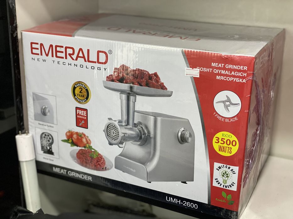 Новинка 2024! МЯСОРУБКА EMERALD. Качество-100%. Доставка по УЗБ!