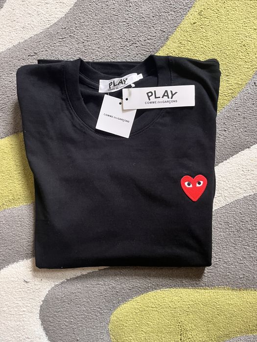 Черна CDG тениска