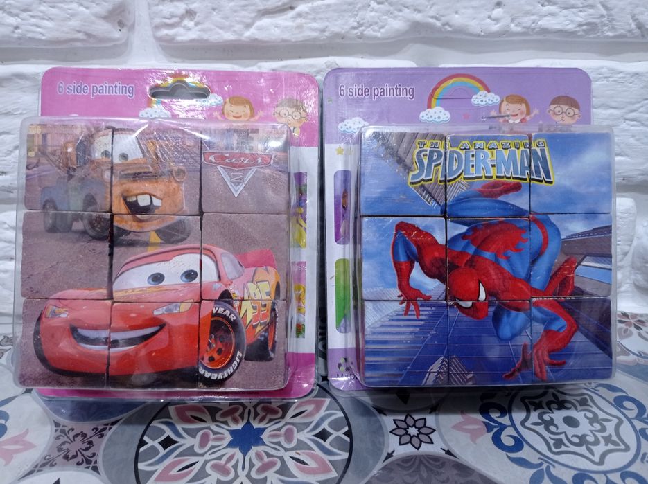 Кубики деревянные