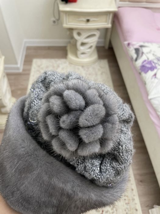 Шапка с норкой