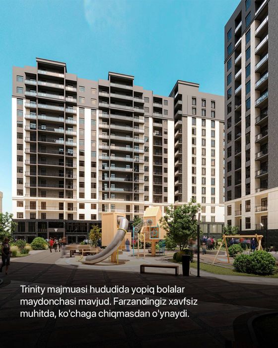 “Yunusobod city”da Novostroyka 2 xona dom sotiladi!