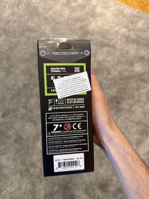 Kendama Sweets Splice X Turbo Shape Antiskid V2 Nu Miguel Broken