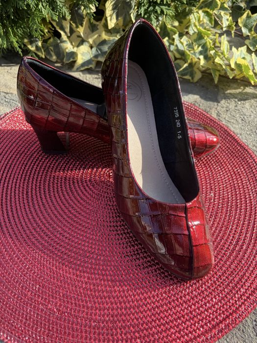 Pantofi piele lacuita Formazione