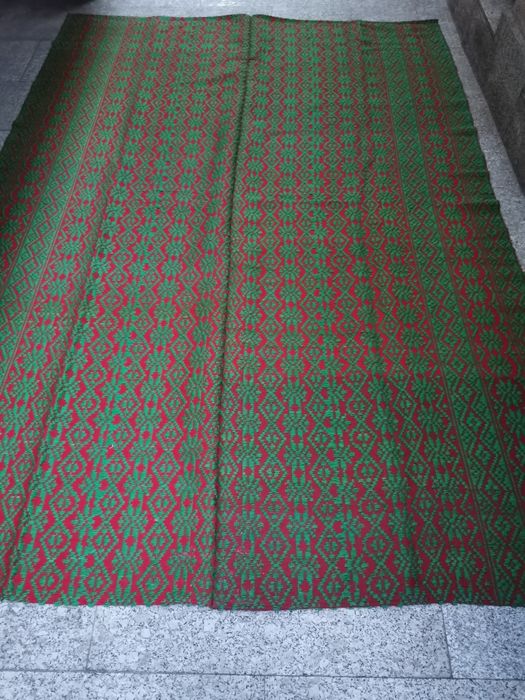 Covor lână tesut manual