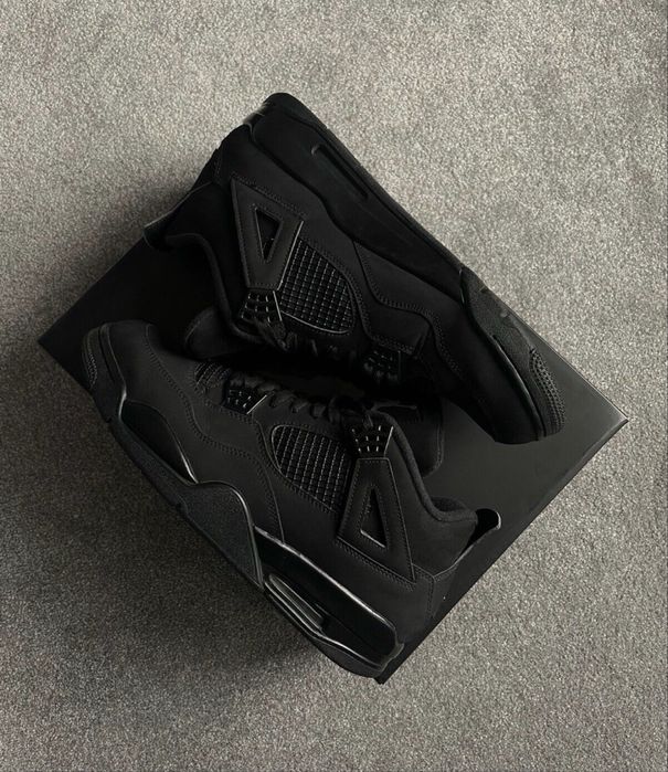 #NOU# Nike Air Jordan 4 Black Cat #Verificare Colet#